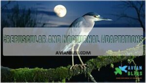 crepuscular and nocturnal adaptations