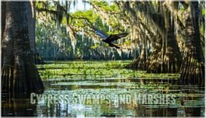 cypress swamps and marshes