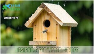 designing for water runoff