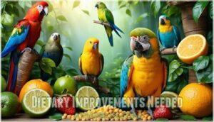 dietary improvements needed