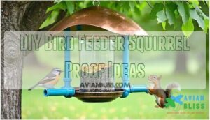 diy bird feeder squirrel proof