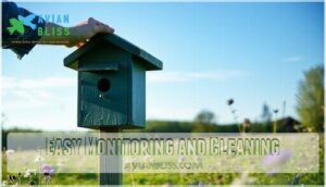 easy monitoring and cleaning