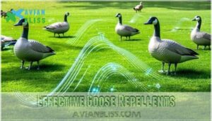 effective goose repellents