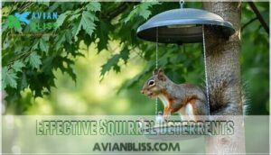effective squirrel deterrents