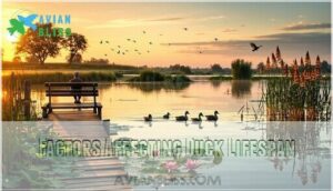 factors affecting duck lifespan