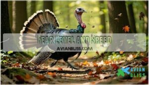 fear level and speed