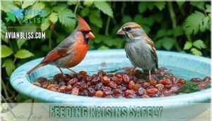 feeding raisins safely
