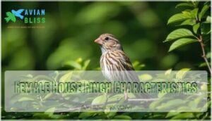 female house finch characteristics