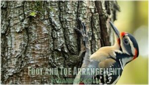 foot and toe arrangement