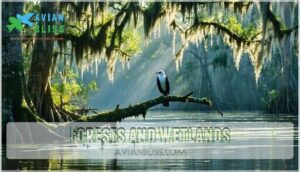 forests and wetlands