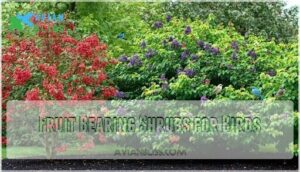 fruit bearing shrubs for birds