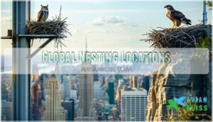 global nesting locations