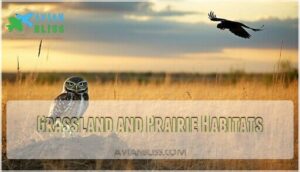 grassland and prairie habitats