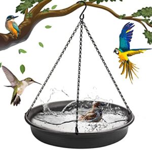 Hanging Bird Bath Hanging Bird Feeder B097H1NTRP