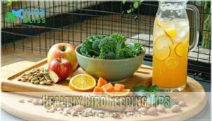 healthy bird feeding tips