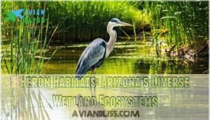 heron habitats: arizona's diverse wetland ecosystems