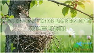 how long does it take for baby birds to fly