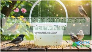 how to clean a bird feeder how to clean a bird feeder