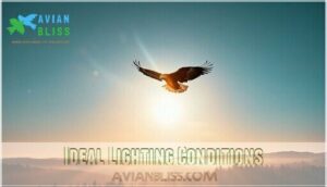 ideal lighting conditions