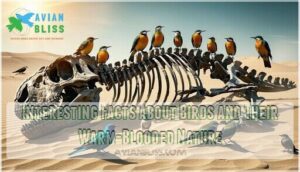 interesting facts about birds and their warm-blooded nature