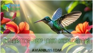 interesting facts about hummingbirds