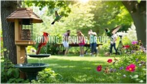 joining birding groups