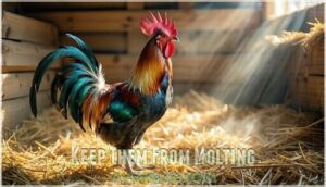 keep them from molting keep them from molting