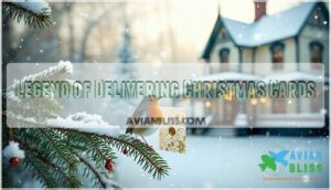 legend of delivering christmas cards