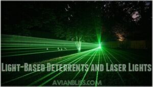 light-based deterrents and laser lights