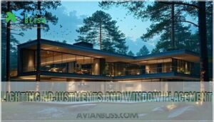 lighting adjustments and window placement lighting adjustments and window placement