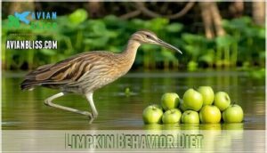 limpkin behavior diet