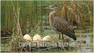 limpkin breeding nesting