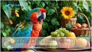 managing feather plucking