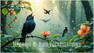 meaning of bird vocalizations
