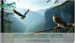 mountainous region birding