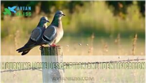 mourning dove description and identification