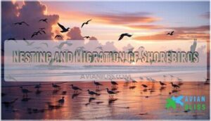 nesting and migration of shorebirds