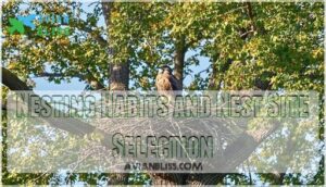 nesting habits and nest site selection