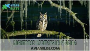 nighttime habitats in florida
