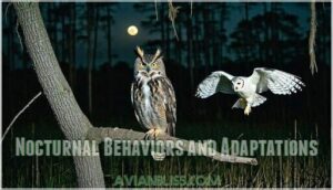 nocturnal behaviors and adaptations