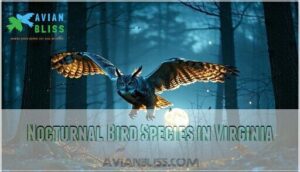 nocturnal bird species in virginia