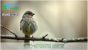 non-specific signs non-specific signs