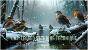 one-legged standing technique