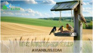 open country and farms