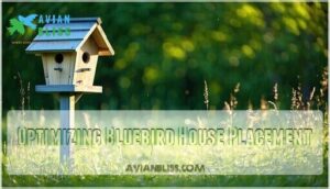 optimizing bluebird house placement