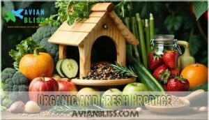 organic and fresh produce