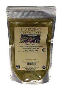 Organic Scullcap Herb Powder B00JEMJQ0U