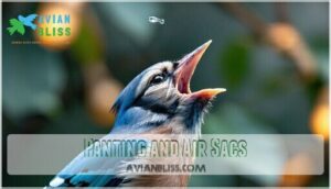 panting and air sacs