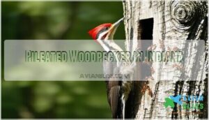 pileated woodpecker in indiana