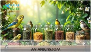 popular bird food types